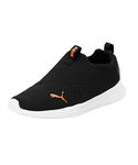 Puma Mens Wish Black-Rickie Orange Running Shoe - 8UK (37851501)