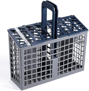 Dishwasher Cutlery Basket (9 x 3 x 10.3 inches) For Samsung DD82-01112A / ‎DD94-01013A / DD97-00250A Silverware Utensil Basket - Competible With Samsung, whirlpol, Bosch etc. Dishwasher Parts