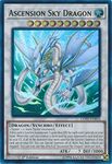 Yu-Gi-Oh! - Ascension Sky Dragon - LEHD-ENB34 - Ultra Rare - 1st Edition - Legendary Hero Decks - Aesir Deck