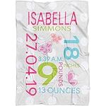 Personalized Baby Blanket with Birt