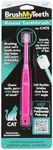 Brush My Teeth Cat Toothbrush - Round Soft Pet Tooth Brush - Soft Flexible Bristles for Safe and Gentle Brushing, Cat & Kitten Dental Care, Any Breed Cat