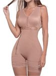 Sonryse PS053 Post Surgery After Liposuction Compression Garments Fajas Colombianas, Mocha, 3X-Large