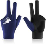 Roaming Pool Glove Billiards Glove fits on Left Hand for Men Women-A Smoother Stroke is A More ACCURATES Stroke