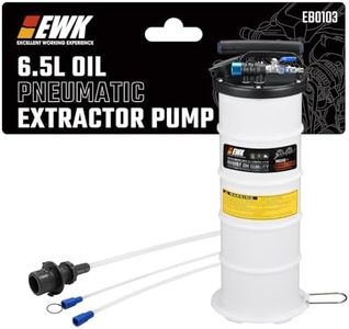 EWK Pneumatic/Manual 6.5 Liter Oil Changer Vacuum Fluid Extractor Pump Tank Remover