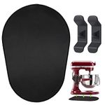 Mixer Mover Sliding Mats for Kitchen aid Stand Mixer With 2 Cord Organizers,Slider Mat Pad Kitchen Appliance Slide Mats Pads Compatible with Kitchen aid 5-8QT Professional Bowl-lift Mixer