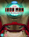 Iron Man 1-2-3 Trilogy Box Set [Blu-ray] [Import]