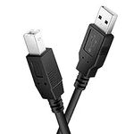 Ancable 6-Feet USB B MIDI Cable for