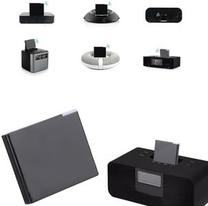 Jectse 30 Pin Sound Adapter Receiver, Wireless Music Adapter for 30 Pin Dock Speakers Bluetooth 5.0 Music Receiver Speaker Supports Dual Device Pairing