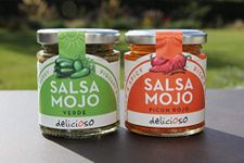 Two Salsas Red and Green Mojos