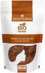 Orientana - Bio Hair Henna Carmel Brown | 100% Natural Vegan Herbal Powder For Hair Dye | Light To Medium Brown For Long Hair | Hair Growth Herbal Permanent Colour | Shine & Volume - 100g