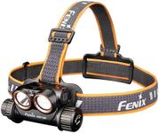 fenix HM75R SE Rechargeable Work/Industrial & Outdoor Headlamp | 1600 Lumen | 223m | 100 Hrs Max | Cool White Spot, Neutral White Flood and Red Beams | IP68
