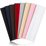 Headbands for Women 8PCS [Summer-Exclusive Headband], Non Slip Sports Headband Elastic Soft Running Fashion Headband Absorb Sweat Headbands for Men for Women for Working Out, Travel