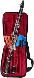 Clarinet Herche Superior Bb Clarinet X3 - Professional Grade Musical Instruments for All Levels - Service Plan - Educator Approved and Recommended