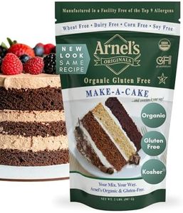 Make-a-Cake Mix, Certified Gluten free, Organic, non-GMO Verified, Certified Kosher, Gluten Free Baking, 2-pounds