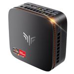 KAMRUI Pinova P1 Mini PC W-11 pro, AMD Ryzen Embedded R2544 Mini Computer (Βeats 3550H/4300U/N95/i3-10110U, Up to 3.7GHz), 16GB RAM 256GB M.2 SSD, Triple 4K Display, WiFi/BT/for Business Home Office
