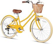 Glerc 24" Girls Cruiser Bike 6-Spee