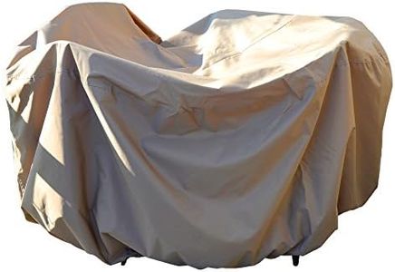Island Umbrella NU5562 All-Weather Protective Cover for 54" Round Table & Chairs with Umbrella Hole