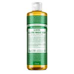 Dr Bronner's 18-in-1 Almond Pure-Castile Liquid Soap, Made with Organic Oils, Used for Face, Body, Hair, Laundry, Pets and Dishes, Certified Fair Trade & Vegan Friendly, 473ml Recycled Bottle