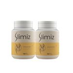 Slimiz Weight Management Capsules | Ayurvedic Supplement Infused with Guggulu & Green Tea Extracts | For Men and Women | 224 Veg Capsules (112x2 Pack)