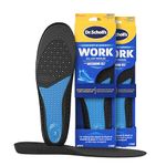 Dr. Scholl's Work Insoles (Pack 2) // All-Day Shock Absorption and Reinforced Arch Support That Fits in Work Boots and More (for Men's 8-14, Also Available for Women's 6-10)