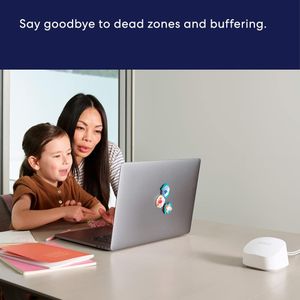 Amazon eero 6+ Mesh Wi-Fi Router – Dual-Band Gigabit Coverage