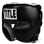 TITLE Boxing Leather Sparring Headg