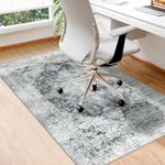 Homcomodar Office Chair Mat for Har
