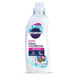 Ecozone Concentrated Purity Fabric Conditioner, Tallow Free, Gentle Fresh Fragrance, Sensitive Clothing Softener for Washing Machines, Natural Vegan Eco Friendly Plant-Based Liquid (1 Litre/37 Washes)