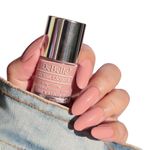 DeBelle Gel Nail Polish Rose Aurelia (Pink Mauve), Enriched with natural Seaweed Extract, cruelty Free, Toxic Free - 8 Ml