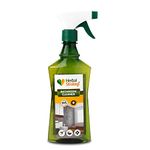 Herbal Strategi – Bathroom Cleaner | Spray Bottle |Completely Herbal | Anti-Bacterial & Removes Hard-water Stains| For All Surfaces & Bathroom Fittings | Made with Fragrant Lemon Oils | Eco-friendly & Biodegradable | Skin-Safe, Baby-Safe & Pet-Friendly | 500mL