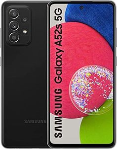 Samsung Galaxy A52s 5G Smartphone Dual SIM Android Mobile Phone 6 GB RAM 128 GB Memory Awesome Black Enterprise Edition (UK Version)