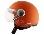 Axor Retro Jet West Dull Orange Helmet-M