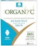 Organyc 100% Certified Organic Cotton Feminine Pads, Moderate Flow, 10 Count