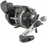 Okuma Magda Pro Line Counter Levelwind Trolling Reel, Small, Black/Silver, MA-30DLX