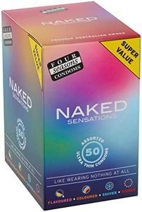 Four Seasons Naked Sensations Condoms 50-Pieces