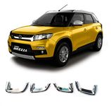 Car Chrome Front Grill Cover U Type for Maruti Suzuki Vitara Brezza