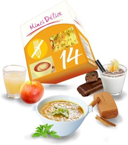 Dieta dimagrante iperproteica kit 14 giorni 33 prodotti senza glutine 1 shaker e 1 guida in omaggio – perdita di peso ottimizzata in 2 settimane