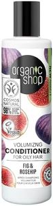 Organic Shop Volumizing Conditioner for Oily Hair Fig and Rosehip, 280 ml
