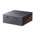 UGREEN Maxidok Thunderbolt 5 Docking Station, Revodok 17-in-1 TB5 Dock, 120Gbps Max Transfer, 8TB NVMe SSD Slot, Single 8K, Triple 4K, 140W Max Charging, 2.5GbE, Cooling System for TBT5/4 Laptops