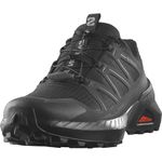 Salomon Men's Speedcross Peak Climasalomon Waterproof Running Shoe, Black/Black/Phantom, 10.5 UK