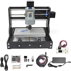 RATTMMOTOR CNC 1610 PRO CNC Wood Router Machine Kit, 3 Axis GRBL Control DIY Mini CNC Milling Engraver Engraving Machine with CNC Offline Controller for Plastic/Wood/Acrylic/PVC/PCB/Wood