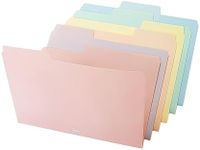 Mr. Pen- Poly File Folders, 1/3 Cut