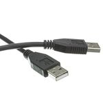 CableWholesale USB 10FT 3 M USB Cable – USB (Cables 10ft Black USB A USB B; 3 m; USB A; USB A; male/male, black, 28/24)