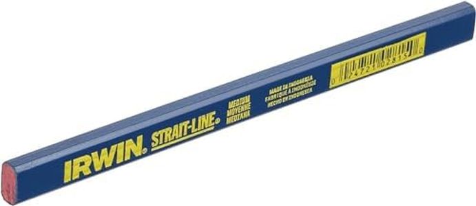 IRWIN Tools STRAIT-LINE 66305SL Carpenter's Pencil, Medium Lead, Box of 72 (66305SL)