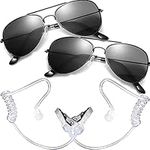 Boompark Ring Wedding Bearer Security: Ring Gifts Bearer Sun Glasses + EarPiece Cosplay + Ring Wedding Bearer Badge Police FBI