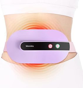 VOLIGO Portable Cordless Heating Pad,Heating Pad for Back Pain with 3 Modes,Portable Electric Fast Heating Belly Wrap Belt for Women & Girl(Purple)