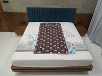 Bio Energy Magnetic Mattress Pad | 3 x 6 Ft | Brown Color | Comes with Pillow | Bio Magnettic Mattress | Dark Brown (Brown, 3 * 6)