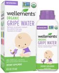 Wellements Organic Gripe Water for Tummy, 4 Fl Oz, Free From Dyes, Parabens, Alcohol, and Preservatives