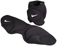 Nike AT8009-010 Ankle Weight, Black/White, 2.4 lbs (1.1 kg)