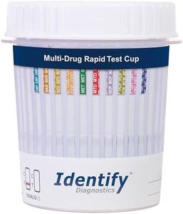 Identify Diagnostics 10 Panel Urine Drug Test Cup Kit - 5 Pack